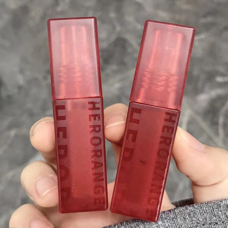 Son Kem Lì HERORANGE® Son Môi Màu Nhung Lì Không Thấm Nước Thời Trang Hazy Reveals