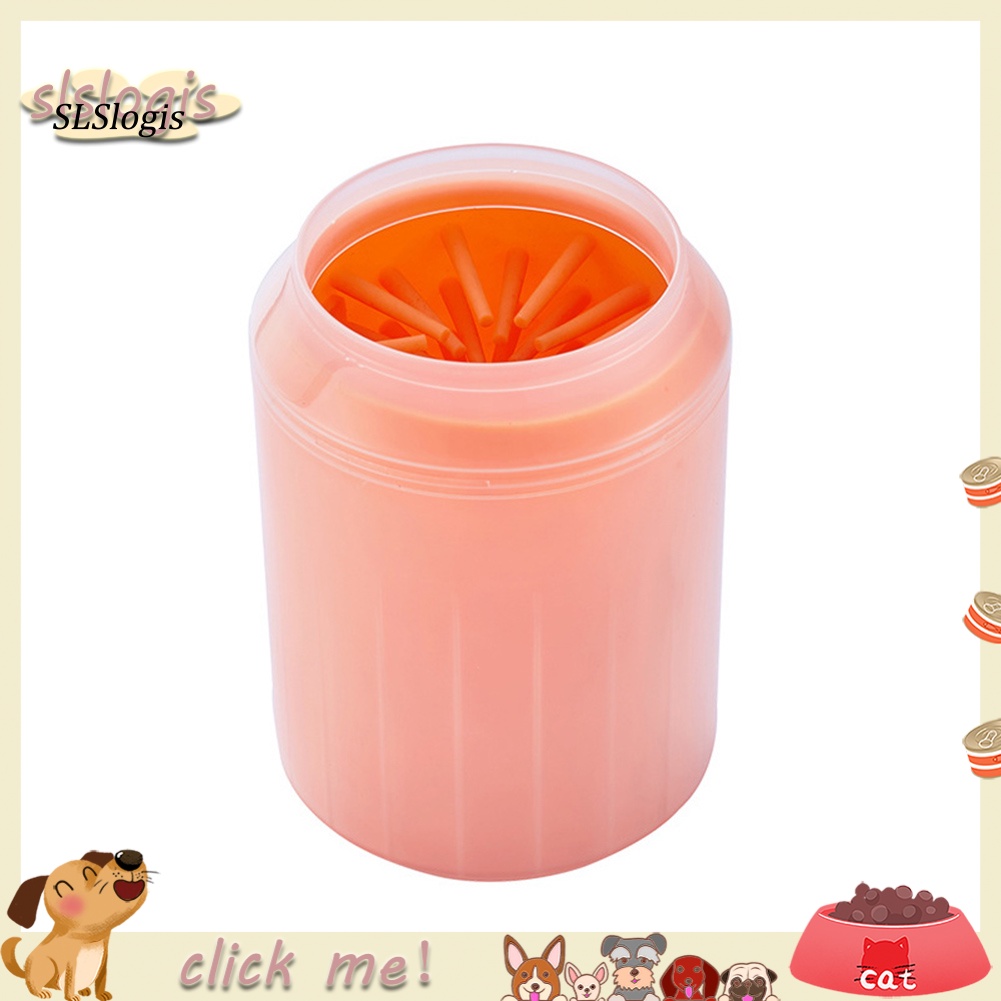 Dụng Cụ Rửa Chân Cho Thú Cưng Bằng Silicone Thiết Kế Nhỏ Gọn Tiện Dụng