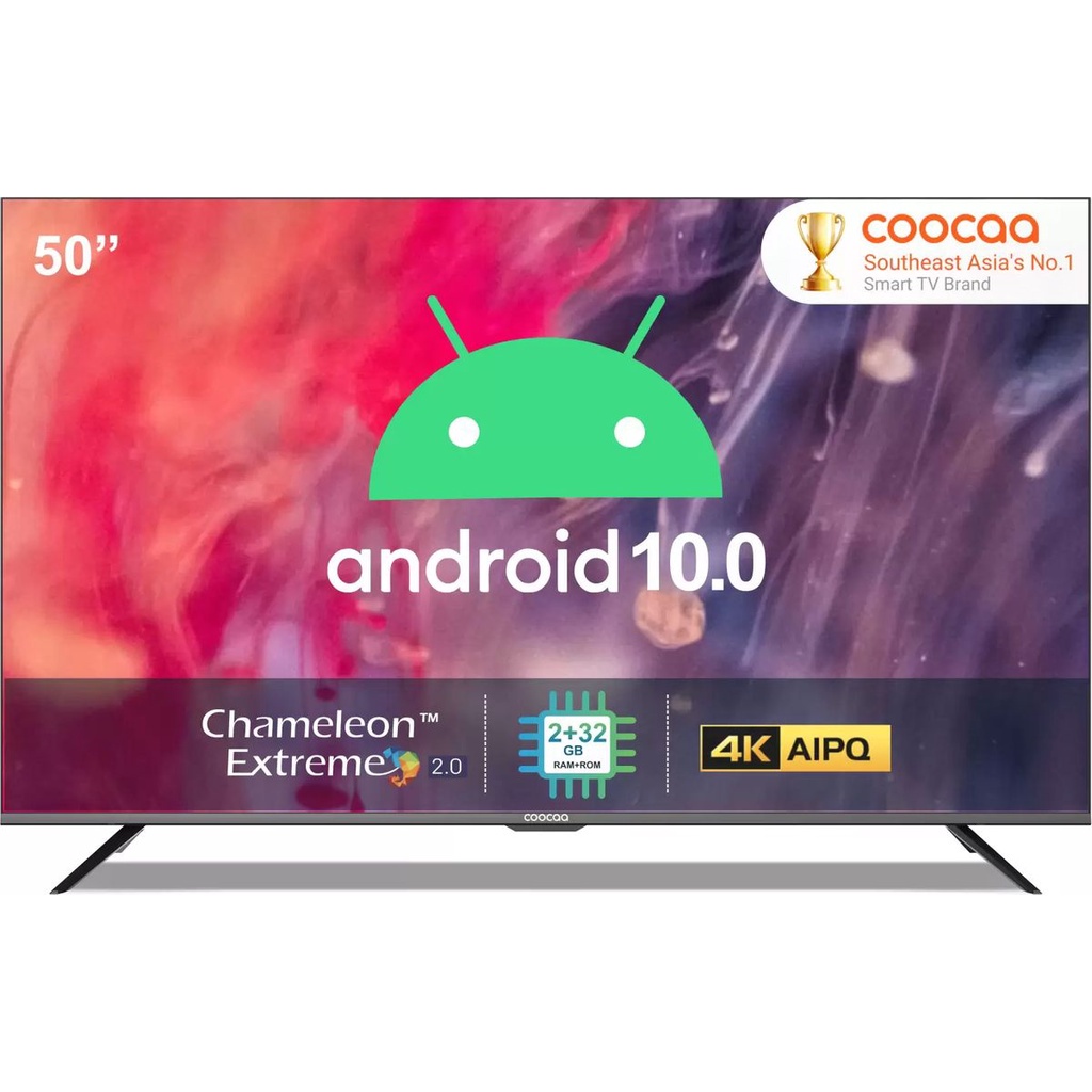 Smart Tivi Coocaa Android 10 - 50 inch 50S6G Pro Max- Mới Full Box | BigBuy360 - bigbuy360.vn