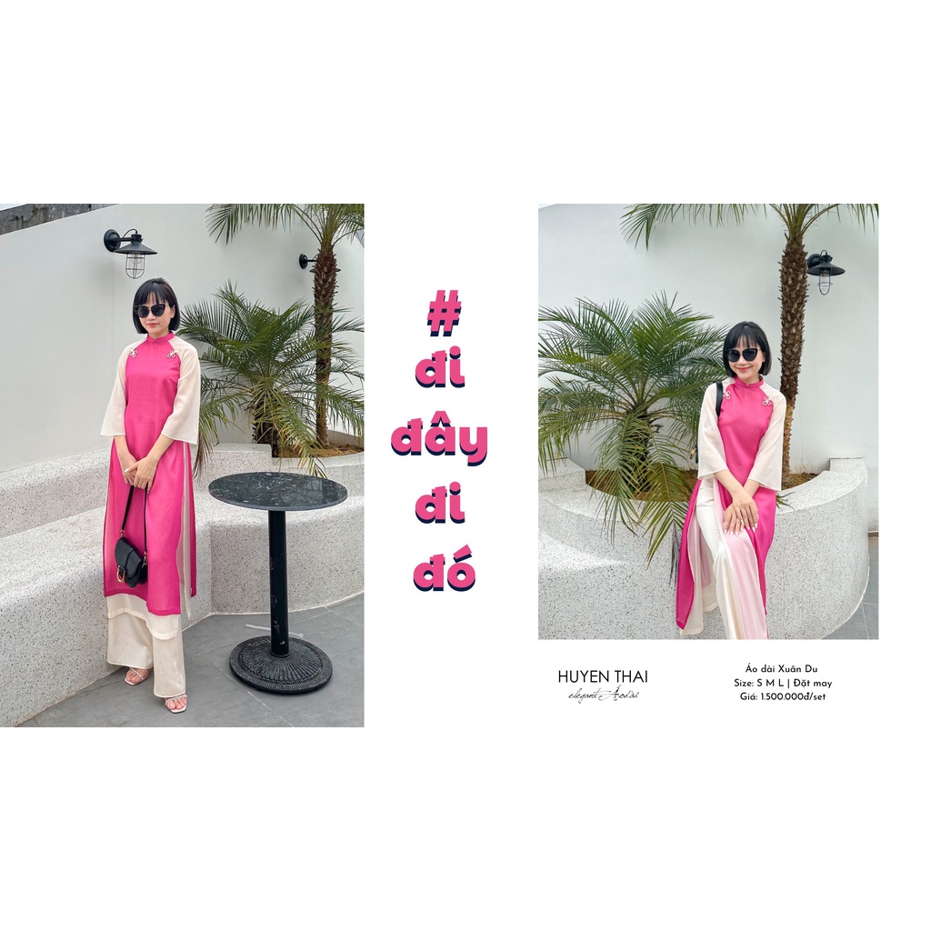 AO DAI HUYENTHAI LUA XUÂN DU