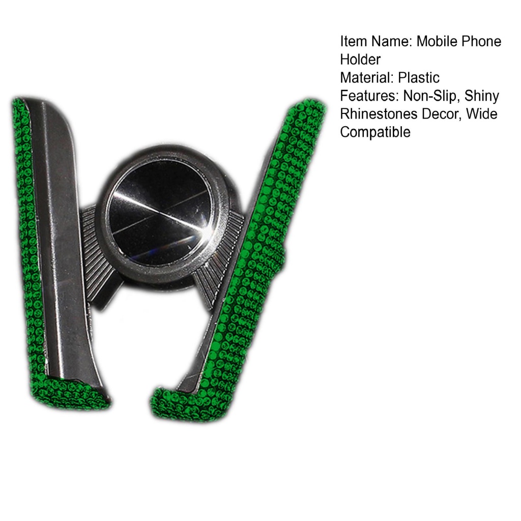 Giá Đỡ Điện Thoại Hình Hoa Hướng Dương Đính Đá Lấp Lánh Chống Trầy Xước Gắn Lỗ Thông Gió Xe Hơi