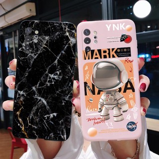Ốp điện thoại silicone tpu mềm họa tiết marble cho samsung galaxy note 10 plus note10plus note10 +