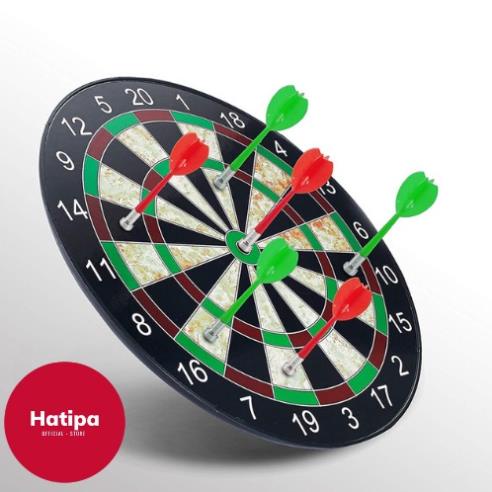 Phi tiêu treo tường,màu ngẫu nhiên,hình tròn loại LỚN 30Cm kèm 3 mũi tên nam châm an toàn tuyệt đối với trẻ em