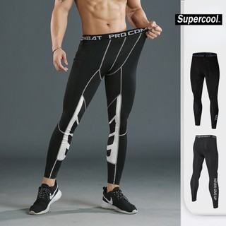 #SupercooL# Quần Giữ Nhiệt Thể Thao Nam Quần Dài Thun Đâm Màu Tập Xe đạp Gym Big Size Sọc Phong Cách Hàn Quốc Vải Thoáng Thun Lạnh PE Co Nhanh Khô Cao Cấp Thấm Hút Mồ Hôi Tốt Co Giãn Form Slimfit Thương Hiệu Giữ ấm Chạy Bộ Chuyên Thể Dục Bóng Rổ