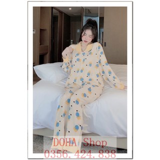 Đồ bộ pijama lụa mango, bigsize - quần dài tay dài. 5ce-tdqd001