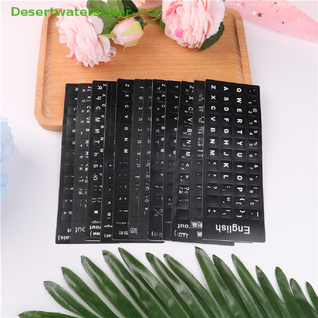 Miếng Dán Bàn Phím Laptop Máy Tính Chữ A lot Language Áo Khoác Thời Trang Trẻ Trung Cá Tính