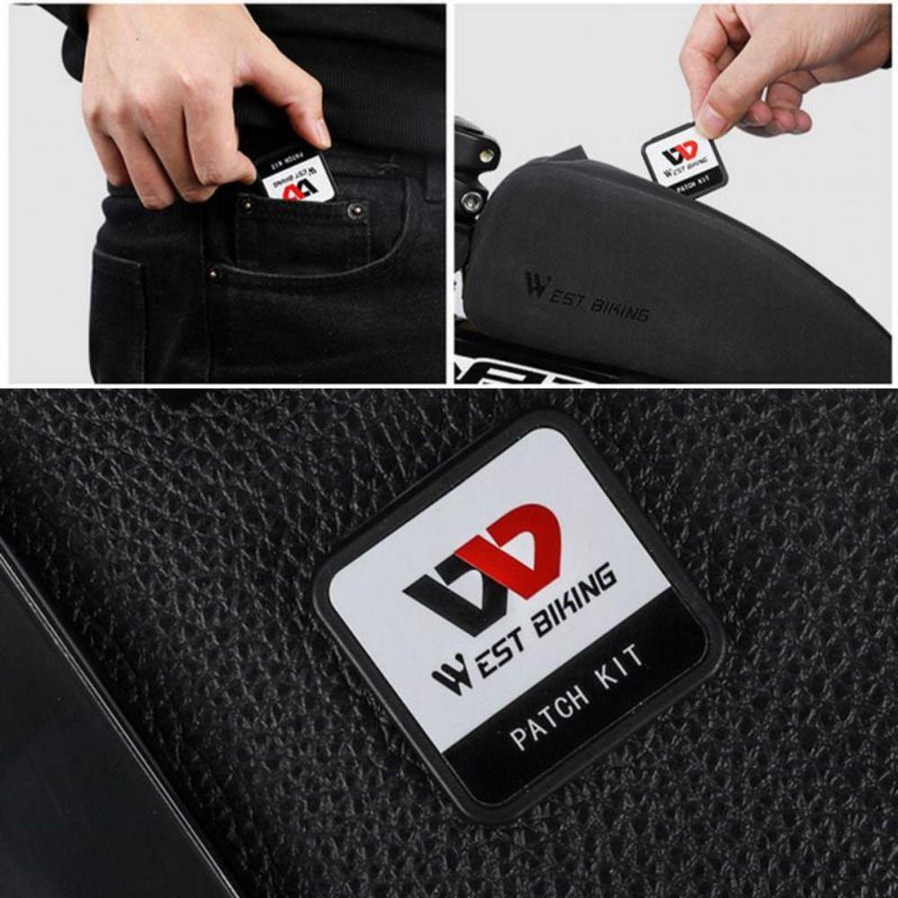 Set 6 Miếng Vá Lốp Xe Đạp Không Keo Tiện Lợi