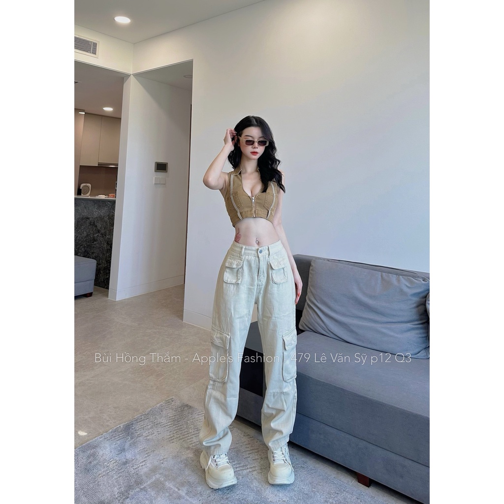 Quần kaki 4 túi đắp