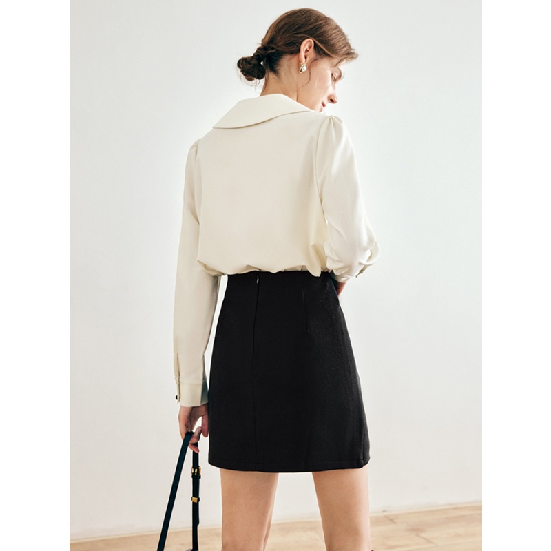 Áo Sơ Mi Dài Tay Đa Năng Phong Cách Pháp Thời Trang Thu Đông Hàng Mới 2022