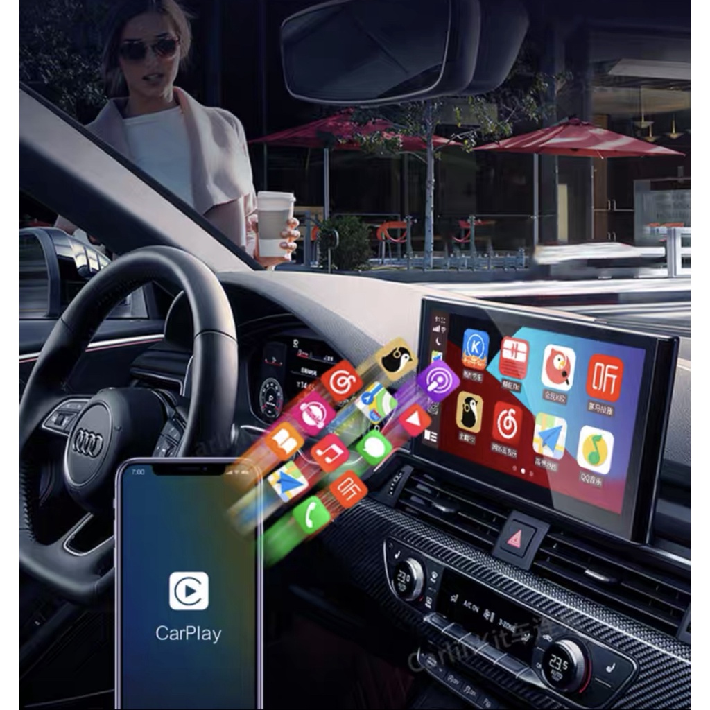 CARLINKIT 4.0 - CP2A - Adapter kết nối Apple Carplay Không Dây cho xe Mazda