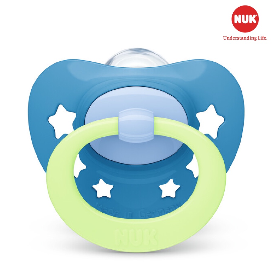 Bộ 2 ti giả NUK silicone ban đêm