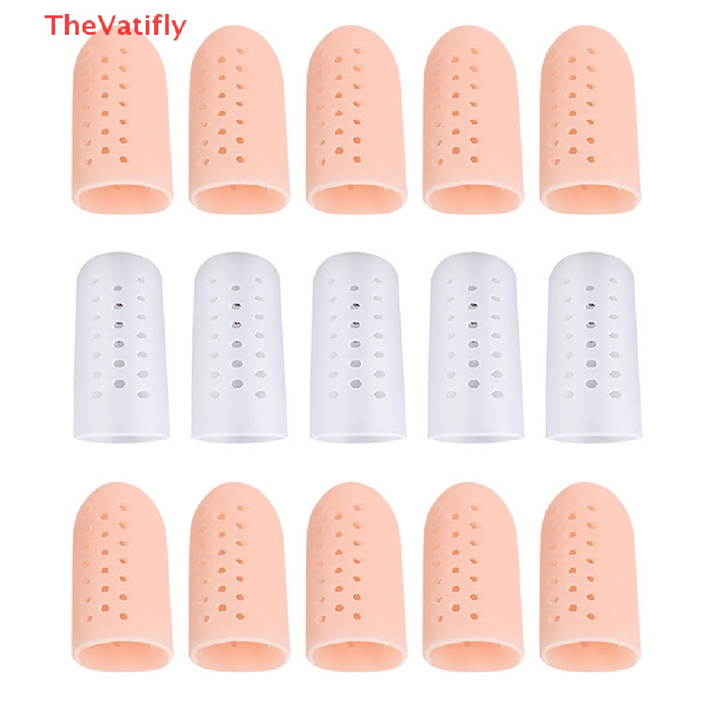 1 Cặp Ống Silicone Tách Ngón Chân Cái Bảo Vệ Ngón Chân