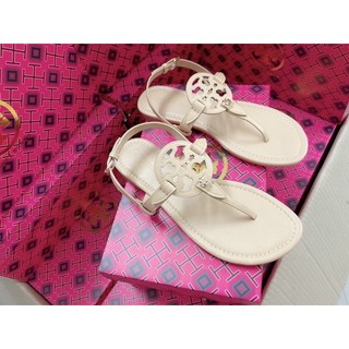 ‼️Rẻ nhất Shopee‼️Sandal kẹp Tory Burch slide logo da thật