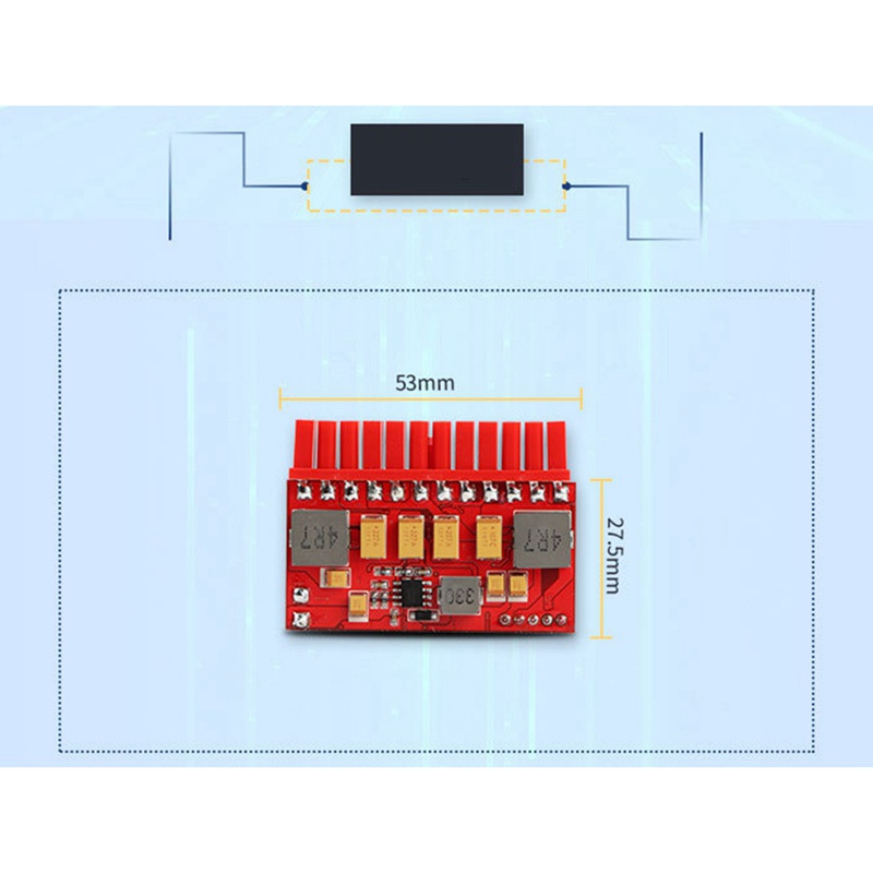 Nguồn Cấp Điện DC ATX PSU Pico-BOX 12V 160W Pico ATX PSU 24Pin MINI ITX DC Cho Máy Tính