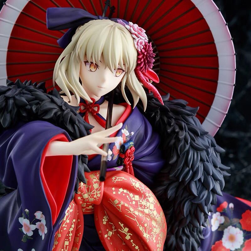 Mô Hình Nhân Vật saber Trong Fate / Stay Night Mặc Kimono