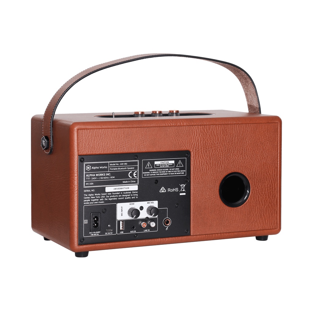 Loa Bluetooth Alpha Works AW Classic V80