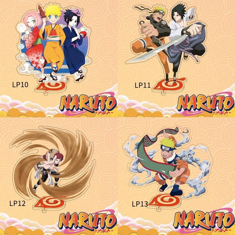 Mô Hình Nhân Vật Anime Naruto Bằng Acrylic Để Bàn Trang Trí