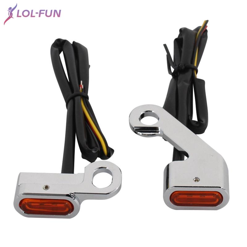 1 Cặp Đèn LED Tín Hiệu Cho Xe Mô Tô Harley Touring 2009-2017 Softail 2015-2020