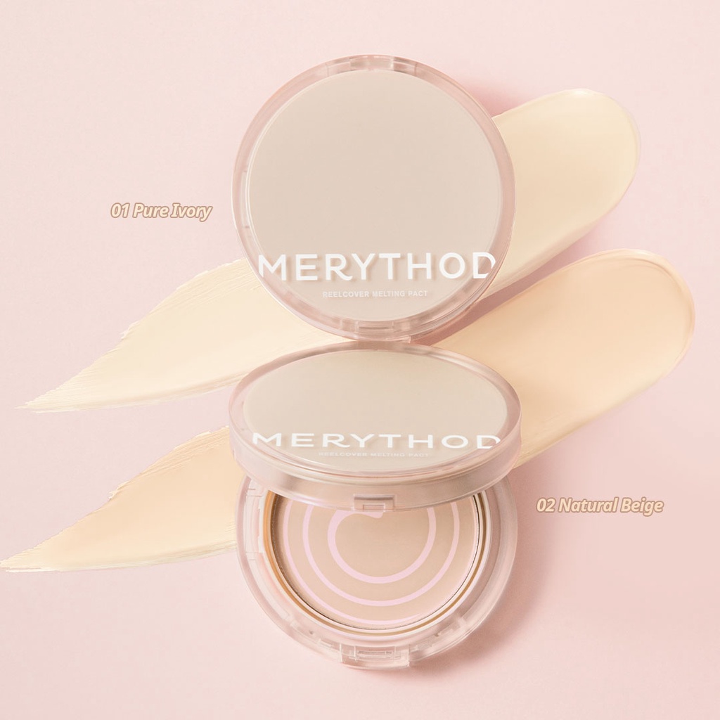 Phấn tươi mềm mịn độ che phủ cao làm da căng bóng Reel Cover Melting Pact 11g