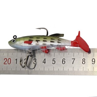 【8.5cm / 14g】Mồi Giả Câu Cá Mềm