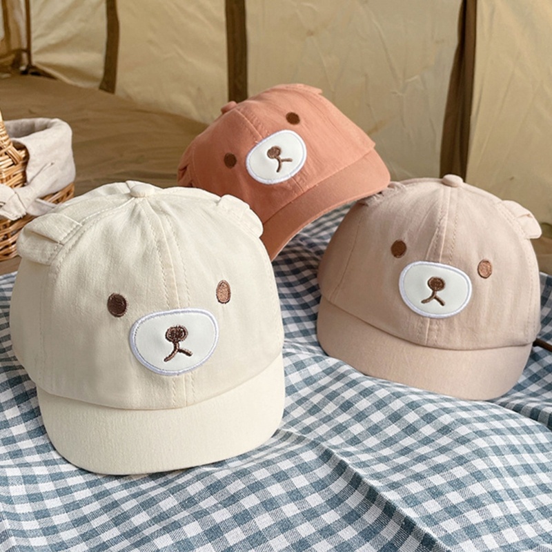 Mũ Lưỡi Trai Cotton Chống Nắng Thời Trang Mùa Hè Cho Trẻ Em
