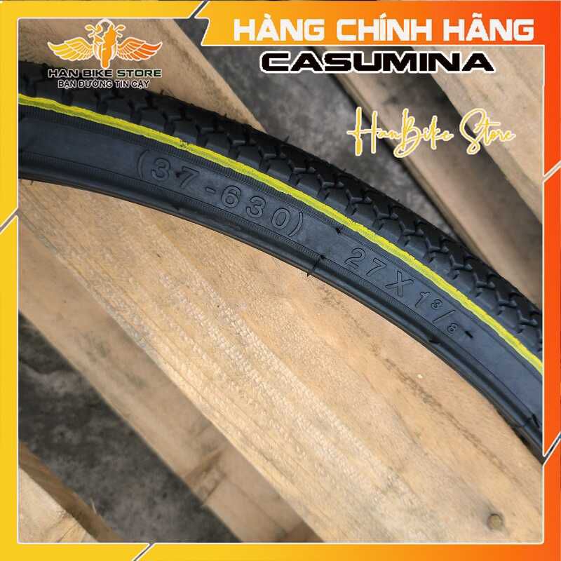 Vỏ Ruột CASUMINA Xe Đạp Phổ Thông Bánh 27inch 27x1 3/8  Dùng Cho Xe MARTIN, ASAMA, THỐNG NHẤT...