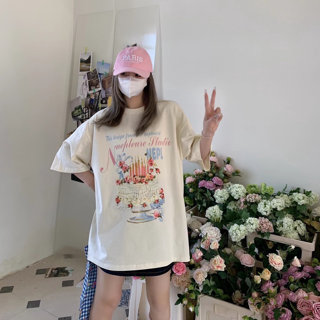 NRVP Áo Thun 100% Cotton Tay NgắN Plus Size 5XL