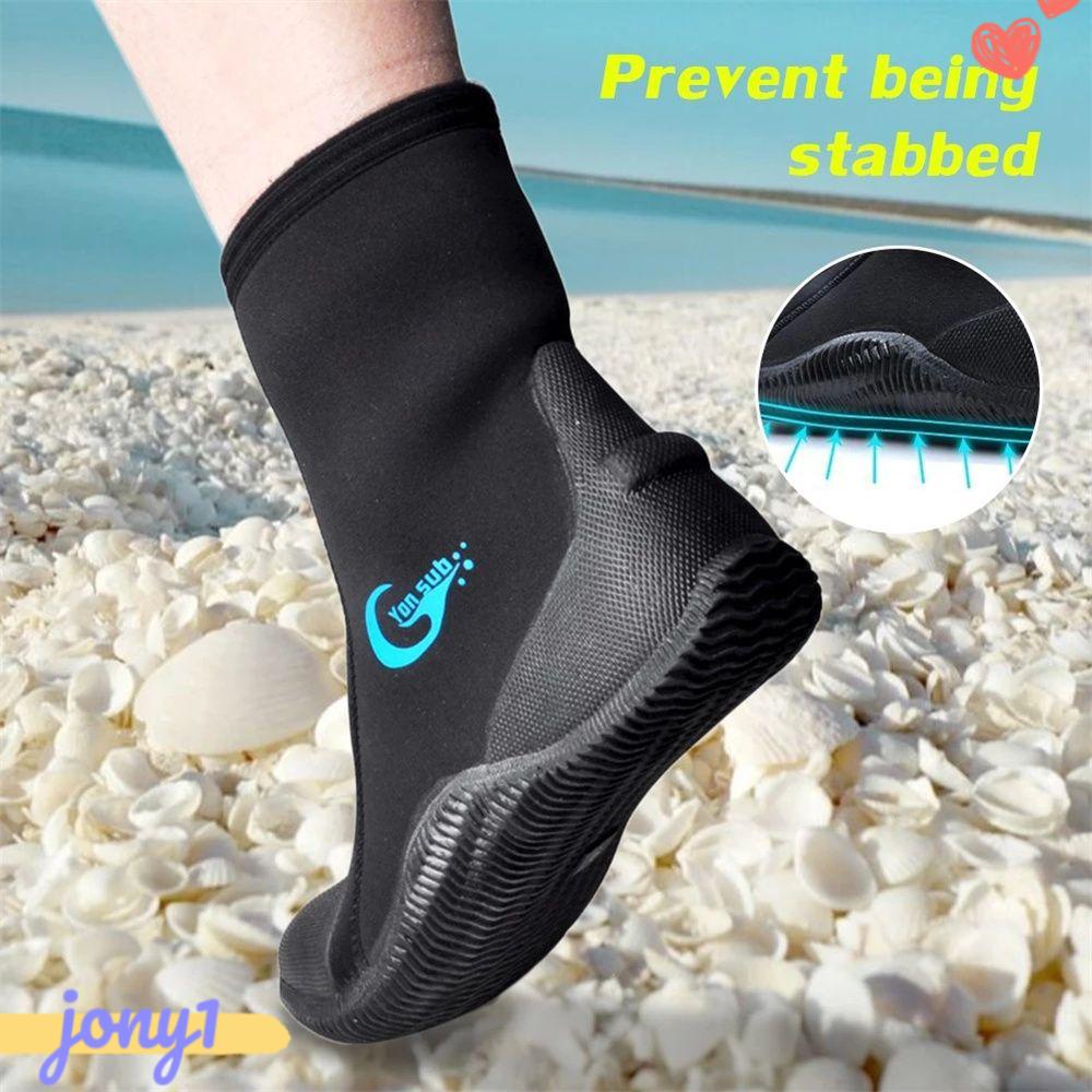 Giày Bốt Đi Biển / Lặn Giữ Ấm Chống Trượt Chất Liệu Cao Su Tổng Hợp