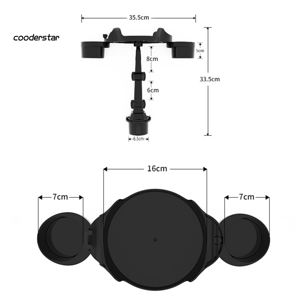 Giá Đỡ Cốc / Điện Thoại Tiện Dụng Cho Xe Hơi