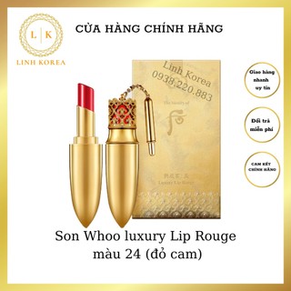 Son Whoo luxury Lip Rouge màu 24