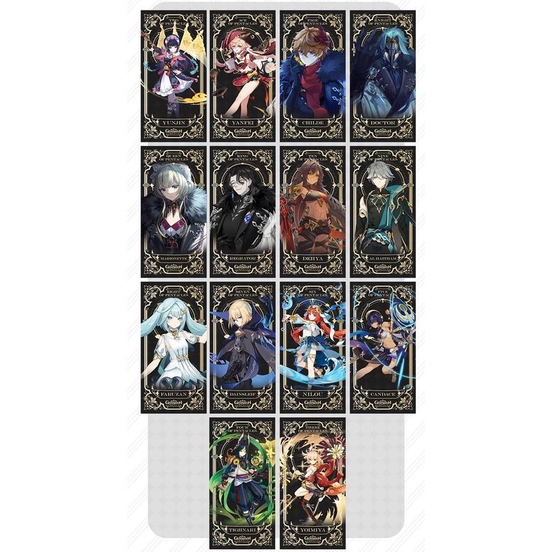 Bài Tarot game Genshin Impact