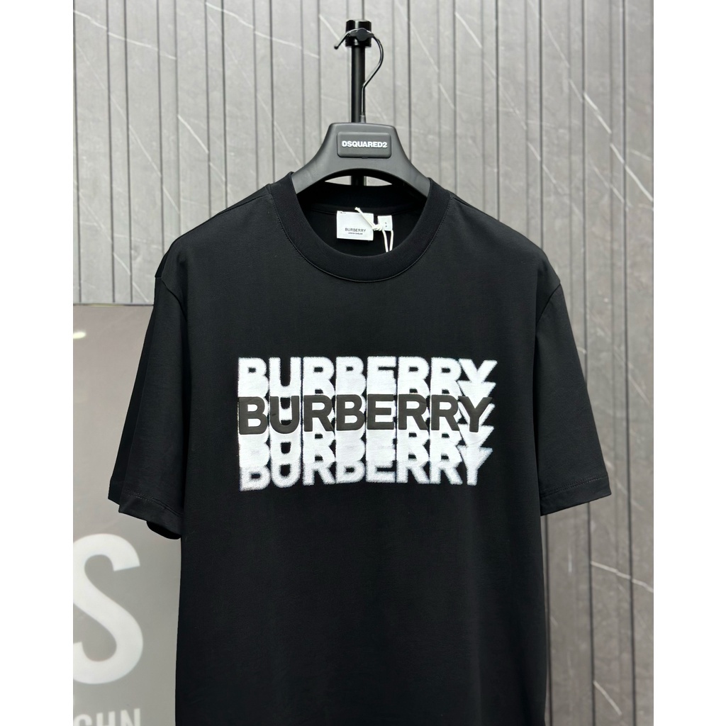 Áo thun T-shirt BBRR logo chữ 3D LA on web size S-XL
