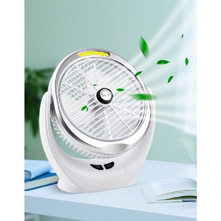 Quạt usb Mini Để Bàn Có Đèn Tiện Dụng