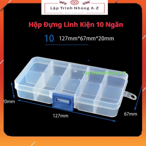 Hộp Đựng Linh Kiện 1/8/10/15/24/36/RFID Ngăn