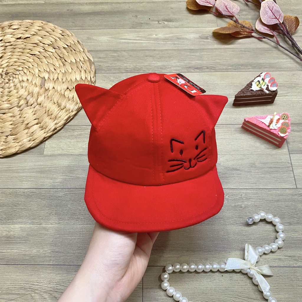 Mũ lưỡi trai, nón kết cho bé tổng hợp nhiều mẫu phối màu trẻ trung năng động - NN27