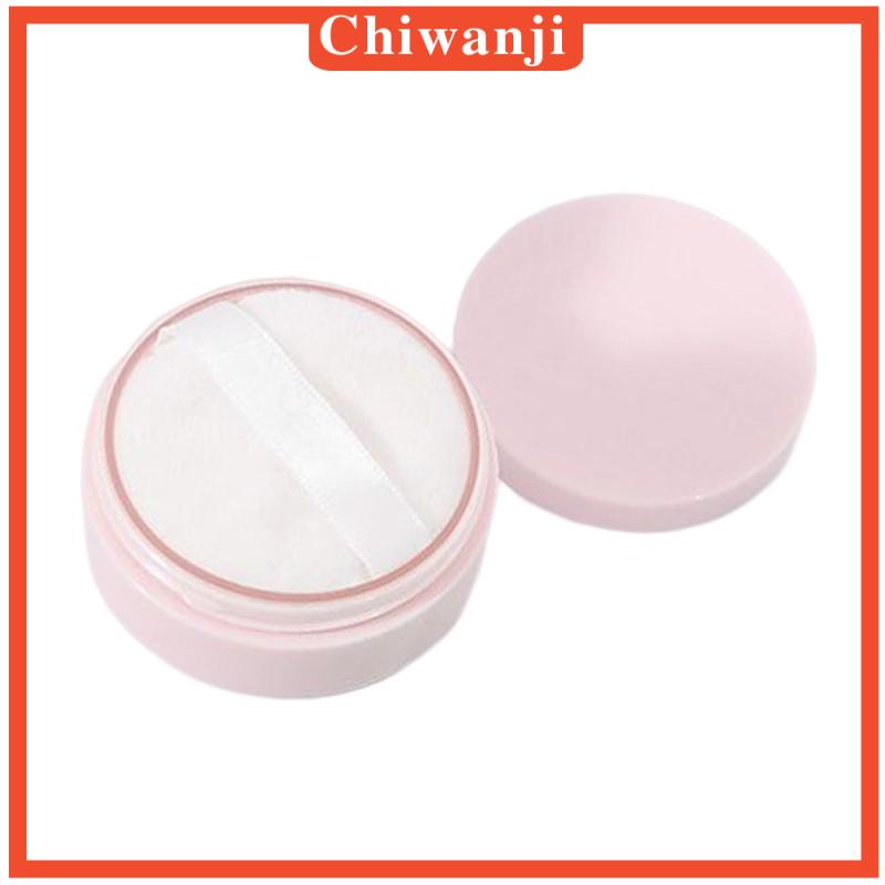 Hộp Đựng Phấn Bột Rỗng Kèm Mút Tiện Dụng