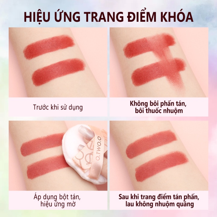 Phấn Phủ Dạng Bột O.TWO.O Kiểm Soát Dầu Lâu Phai 60g