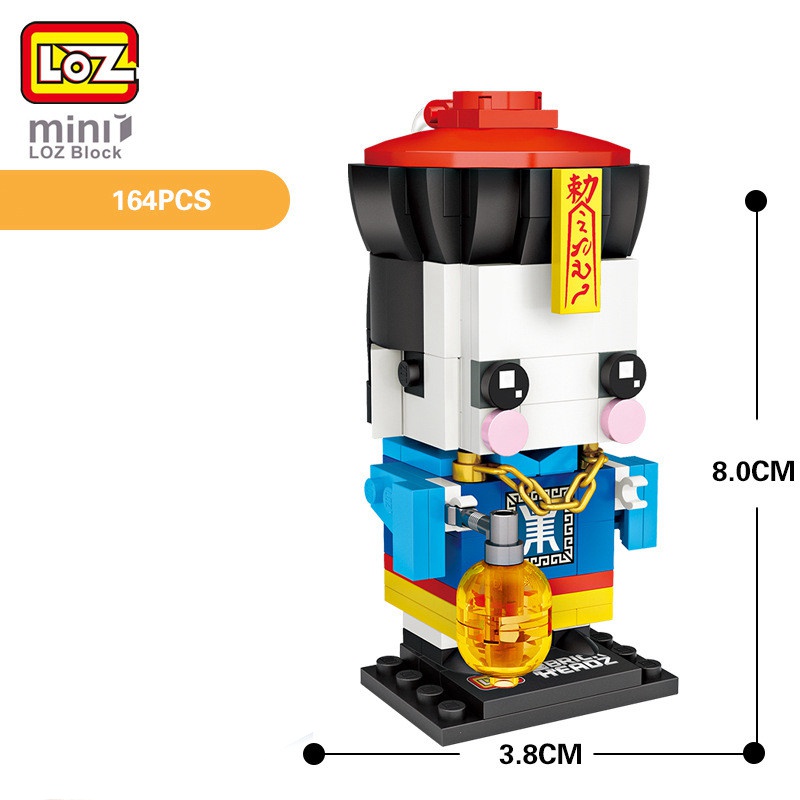 Loz Bộ Đồ Chơi Lắp Ráp Mô Hình Nhân Vật Hoạt Hình Sáng Tạo Cho Bé