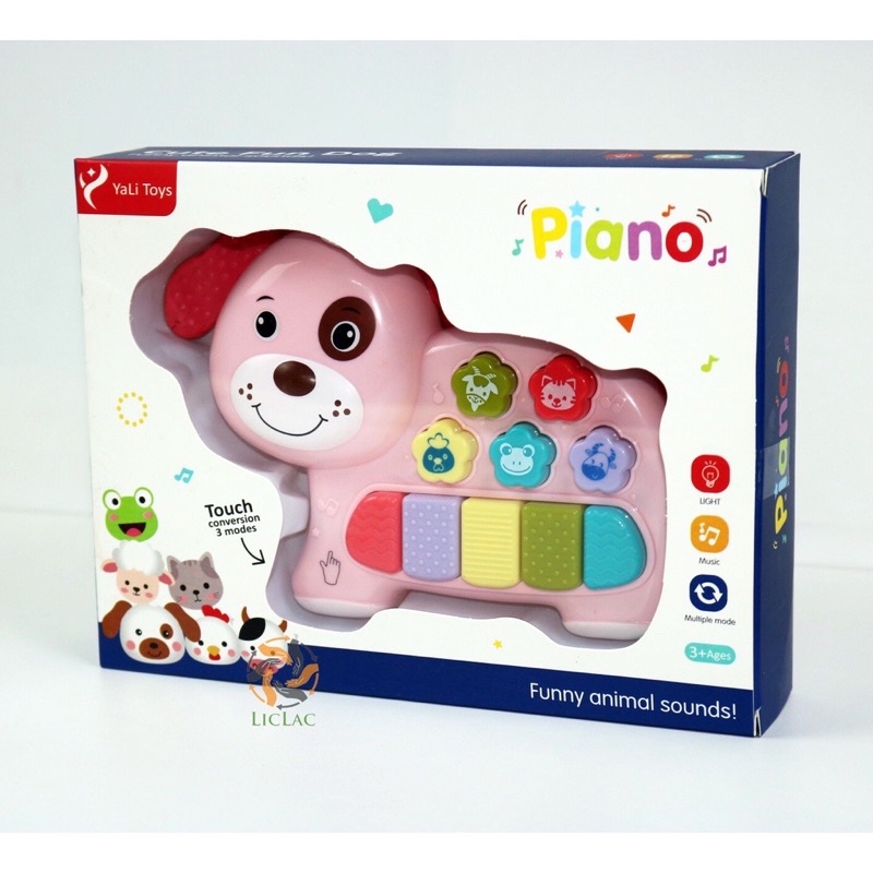 Đồ chơi đàn thú dùng pin đàn Piano 3 chế độ