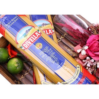 Mì Ý số 8 Divella sợi tròn làm Spaghetti  - (bịch 500g)