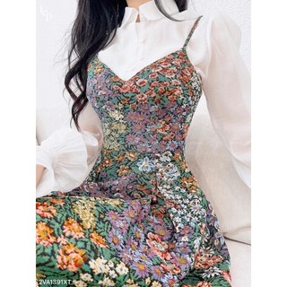 Thanh lý đầm Lep hoa size M