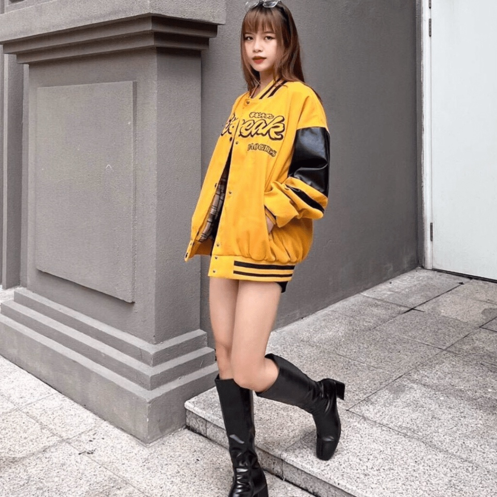 (HCM) ÁO KHOÁC DÙ BOMBER THỜI TRANG NỮ SIÊU HOT - THỜI TRANG GENZ HOT HIT CHO CÁC BẠN TRẺ KME FASHION