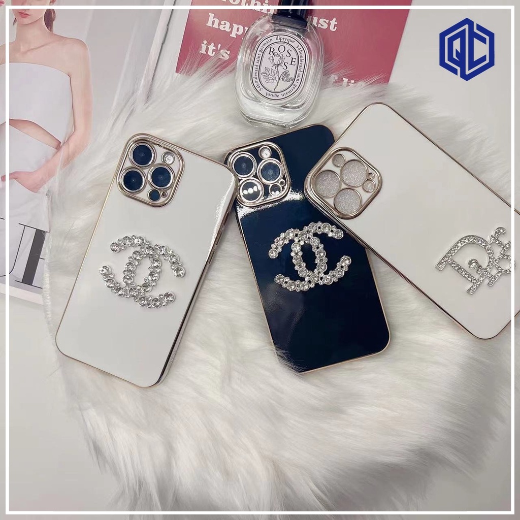Ốp Điện Thoại In Hình Búp Bê Mạ Điện 6D Cho IPhone 14 Pro 14 Pro Max 13 Pro Max 12 11 Pro Max XS Max XR X XS 7Plus 8Plus