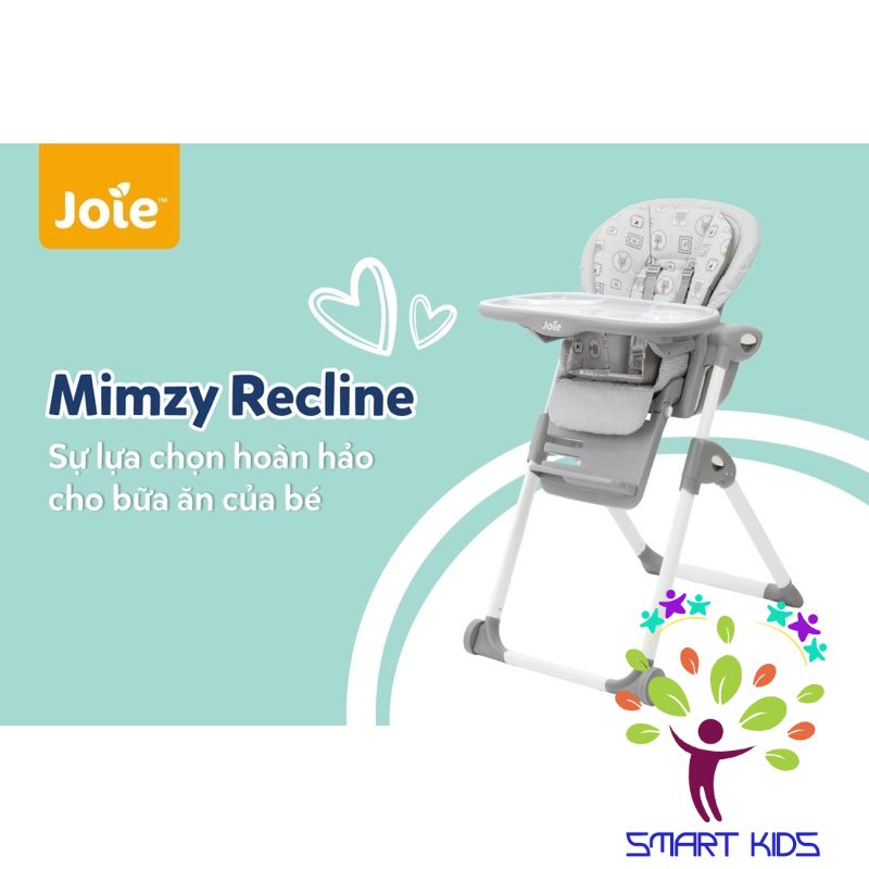 Ghế ăn trẻ em Joie Mimzy Recline dùng từ sơ sinh đến 15kg mẫu mới 2023