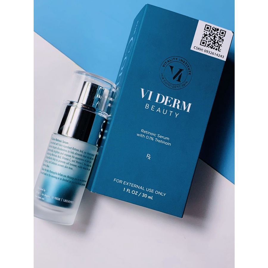 VI Derm Beauty Retinoic Serum – Tinh Chất giảm Mụn, Chống Lão Hóa