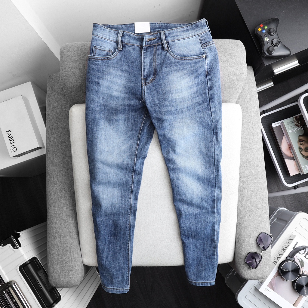 Quần jeans nam dài phong cách trẻ trung, năng động, lịch lãm và đậm chất đàn ông