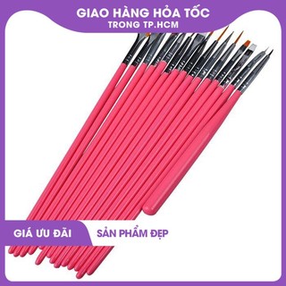 bộ cọ vẽ nail chuyên nghiệp 028