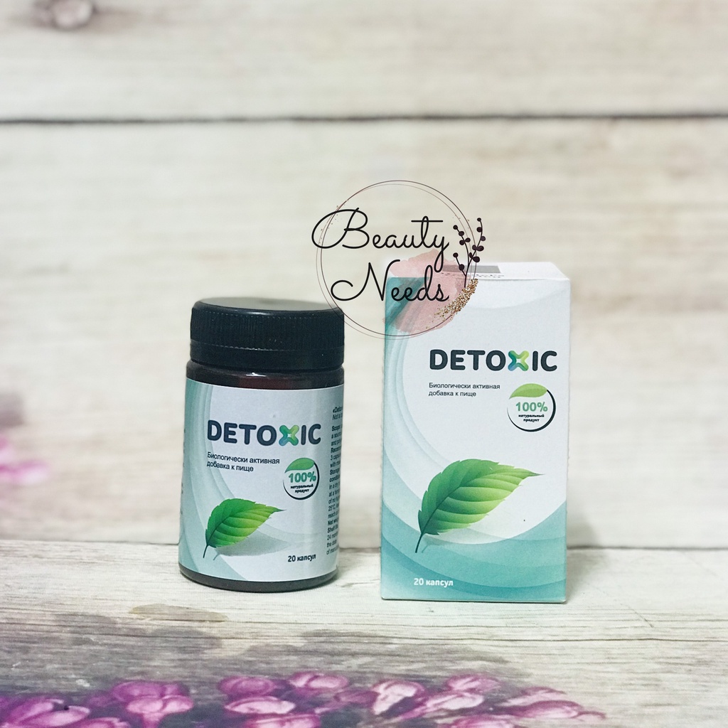 Viên uống diệt ký sinh trùng Detoxic của Nga