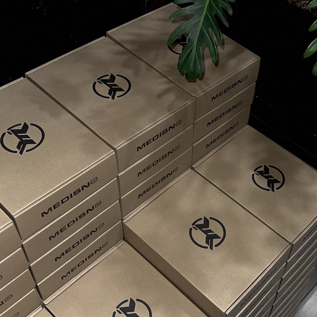 MEDISN - Áo thun TEXTURE 03 T-SHIRT/ BLACK