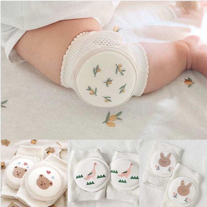 Đệm Bảo Vệ Đầu Gối Chất Liệu Cotton Mỏng Thời Trang Mùa Hè Dành Cho Trẻ Nhỏ 0-1 Tuổi